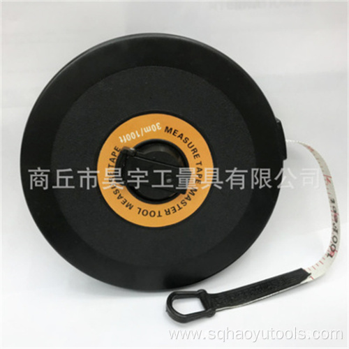 Black shell fiber ruler straight PVC ruler belt